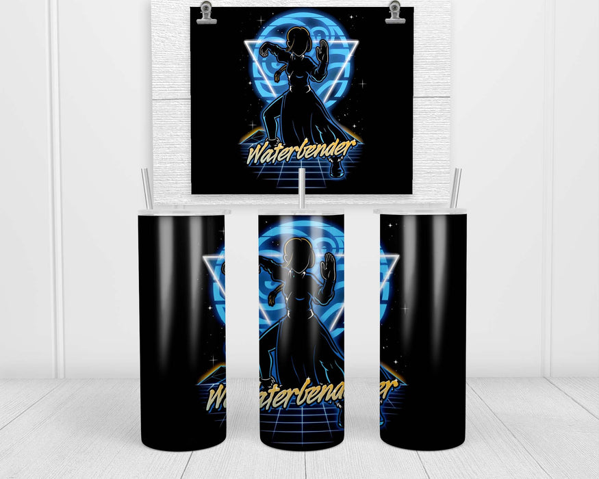 Retro Waterbender Double Insulated Stainless Steel Tumbler