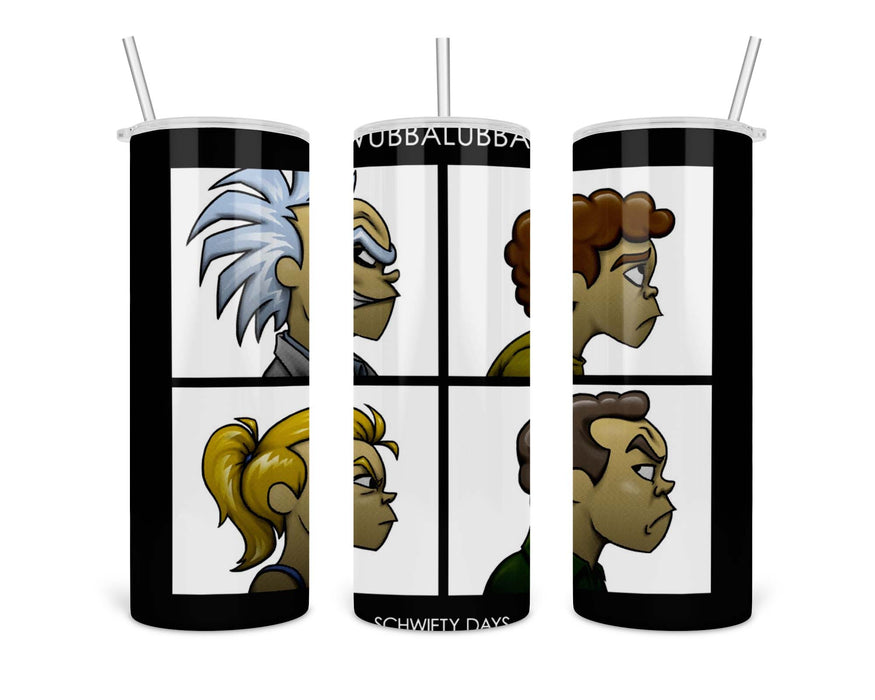 Rick And Morty Gorillaz Double Insulated Stainless Steel Tumbler