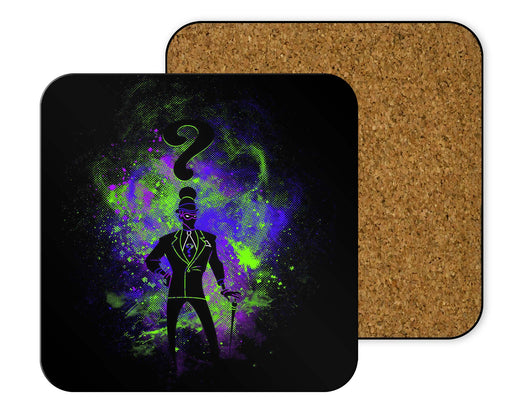Riddler Art Coasters