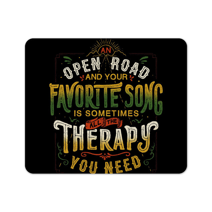 Road Trip Therapy Mouse Pad