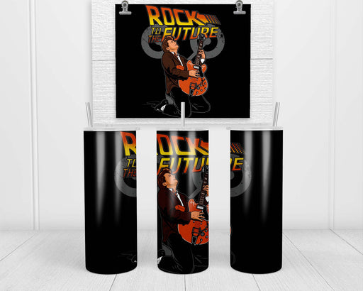 Rock To The Future Double Insulated Stainless Steel Tumbler