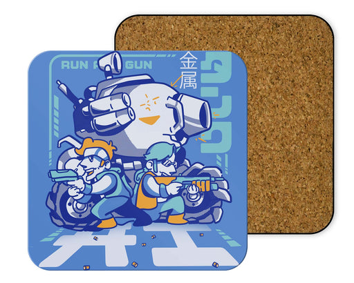 Run And Gun Coasters