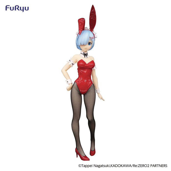 Re Zero Starting Life Bicute Bunnies Rem Red Color Fig