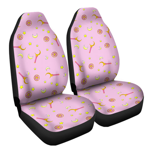 Sailor Moon Accessories Pattern 10 Car Seat Covers - One size