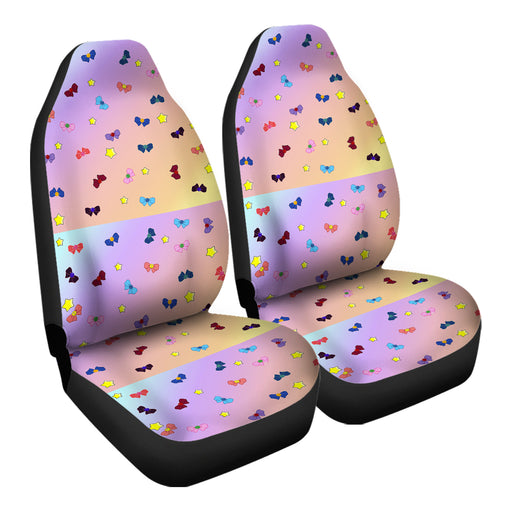 Sailor Moon Accessories Pattern 1 Car Seat Covers - One size