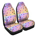 Sailor Moon Accessories Pattern 1 Car Seat Covers - One size