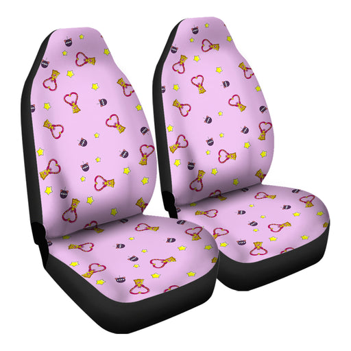 Sailor Moon Accessories Pattern 3 Car Seat Covers - One size