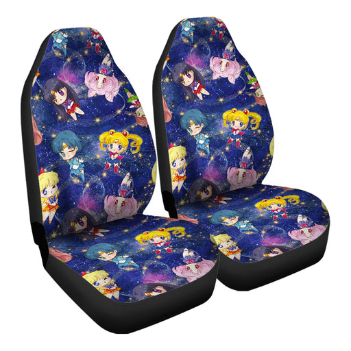 Sailor Moon Pattern Car Seat Covers - One size