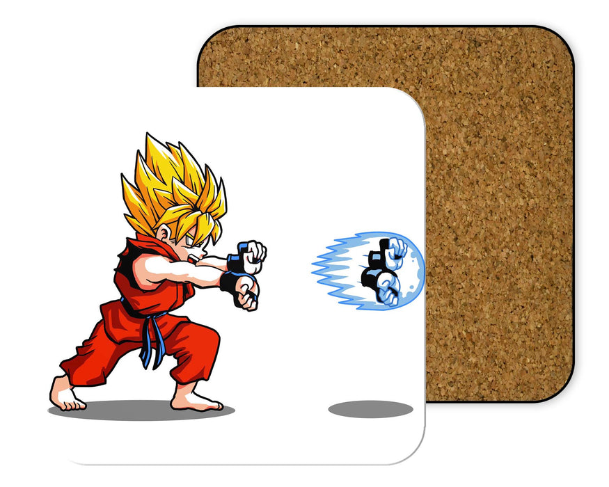 Saiyan Fighter’ Coasters