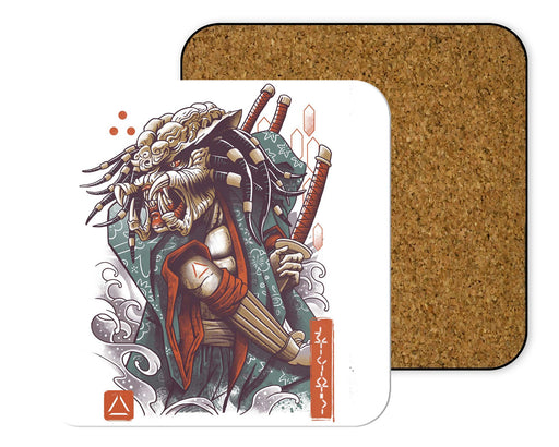 Samurai Predator Coasters