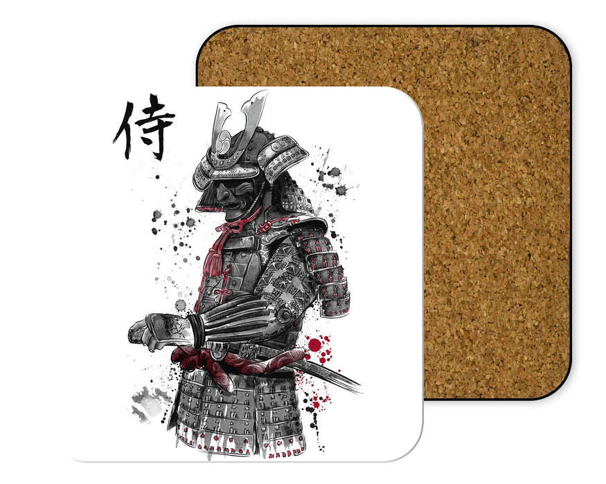 Samurai Sumi E Coasters