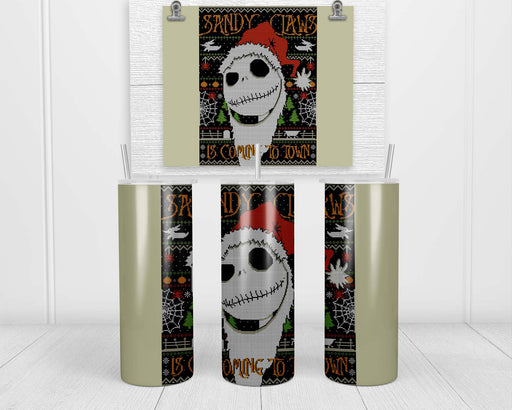 Sandy Claws Double Insulated Stainless Steel Tumbler