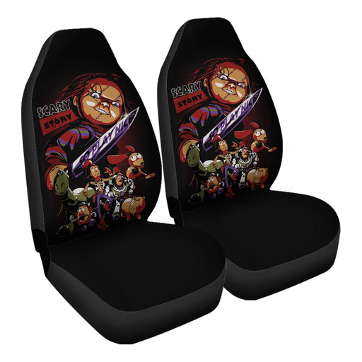 Scary Story Car Seat Covers - One size