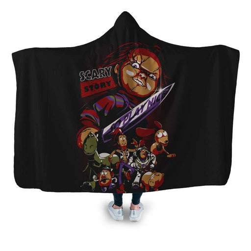 Scary Story Hooded Blanket