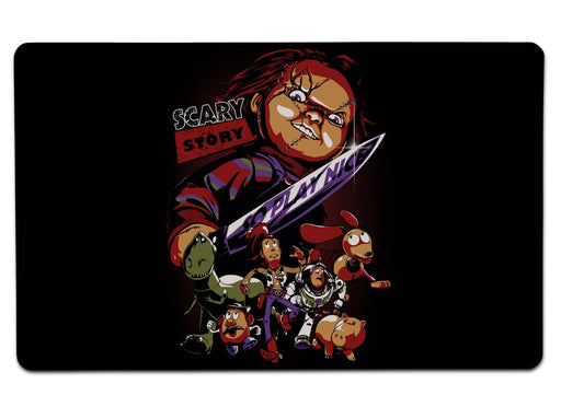 Scary Story Large Mouse Pad
