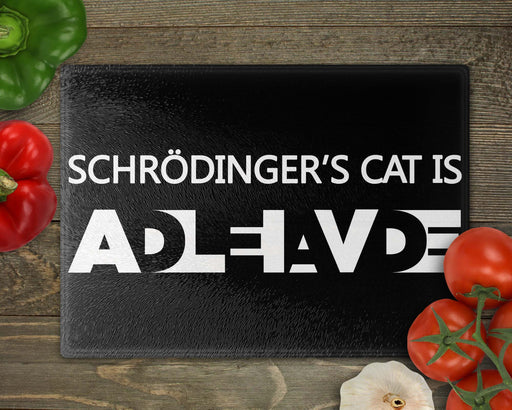 Schrodingers Cat Experiment Cutting Board