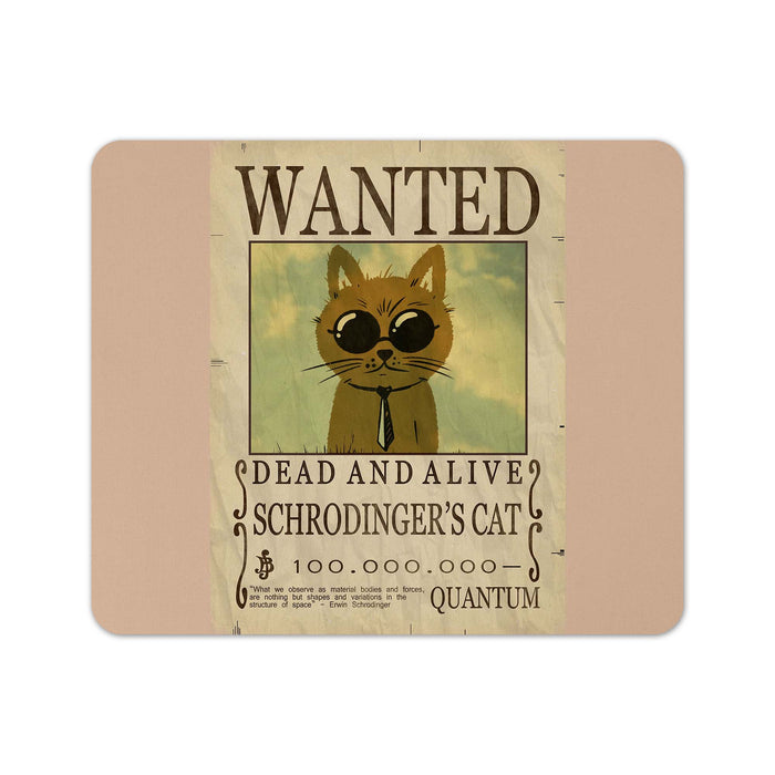 Schrodingers Cat Mouse Pad