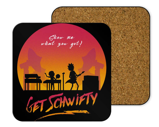 Schwifty Coasters