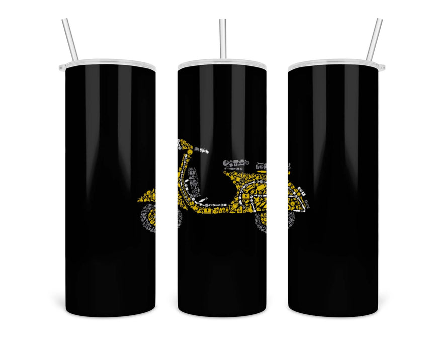 Scooter Double Insulated Stainless Steel Tumbler