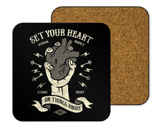 Set Your Heart Coasters