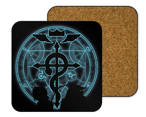 Shadow Of Alchemists Coasters