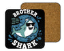 Shark Family Brother Coasters