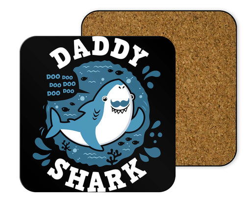 Shark Family Daddy Coasters