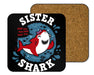 Shark Family Sister Coasters