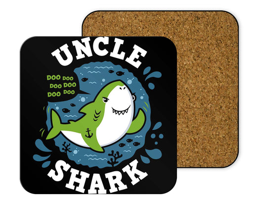 Shark Family Uncle Coasters