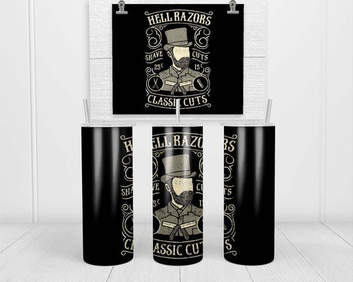 Shave And Cuts Double Insulated Stainless Steel Tumbler
