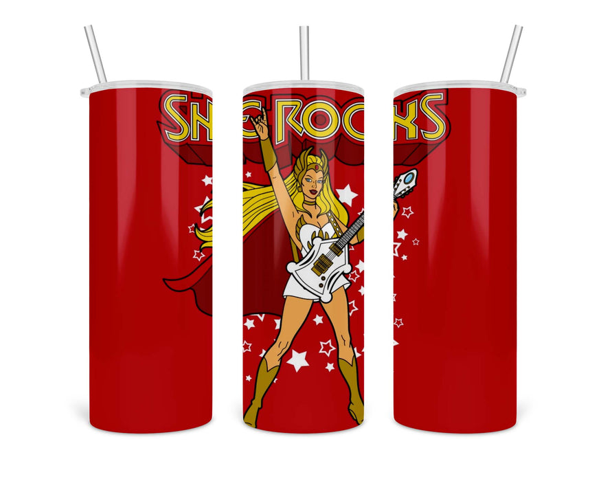 She Rocks Double Insulated Stainless Steel Tumbler
