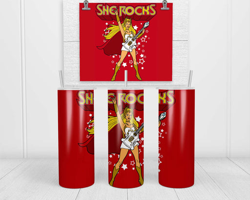She Rocks Double Insulated Stainless Steel Tumbler