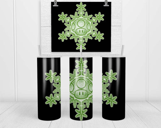 Shroom Snowflake Double Insulated Stainless Steel Tumbler