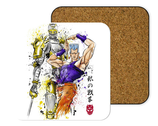 Silver Chariot Watercolor Coasters