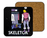 Skeletor In The Closet Coasters