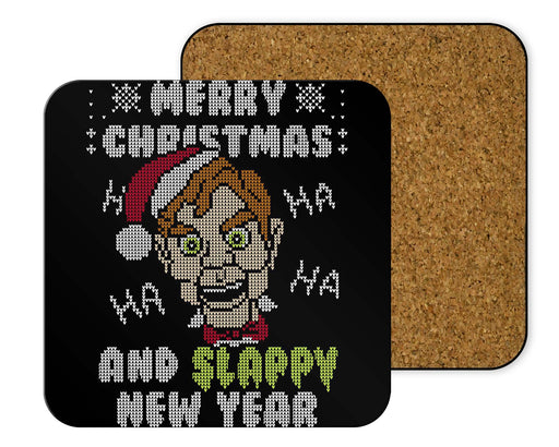 Slappy new year Coasters
