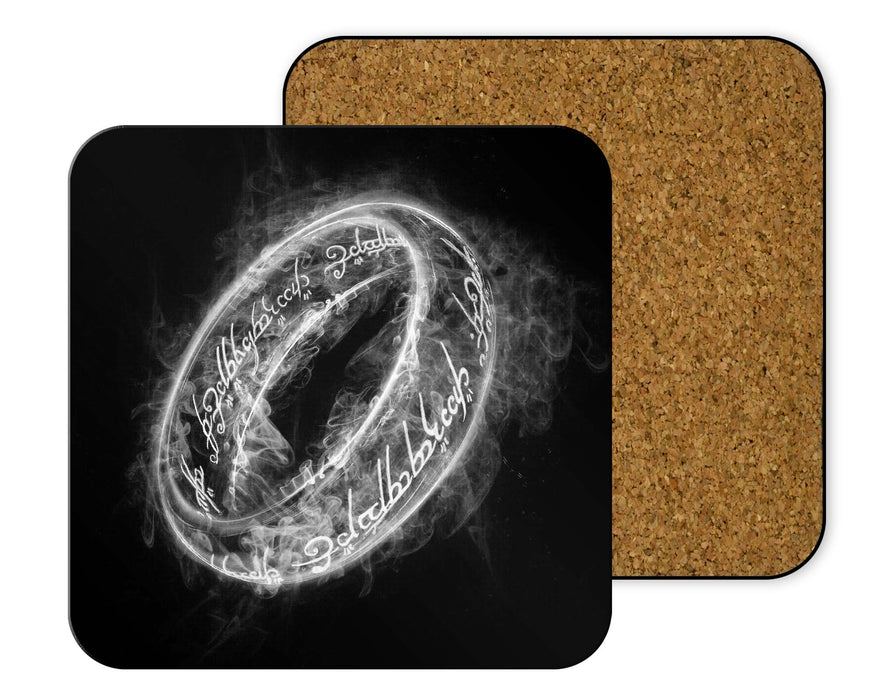 Smoky Ring Coasters