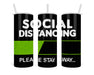 Social Distancing Double Insulated Stainless Steel Tumbler