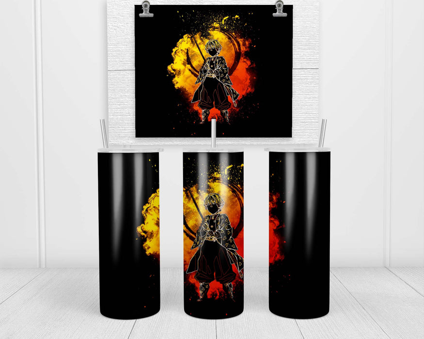 Soul Of The Golden Hunter Double Insulated Stainless Steel Tumbler
