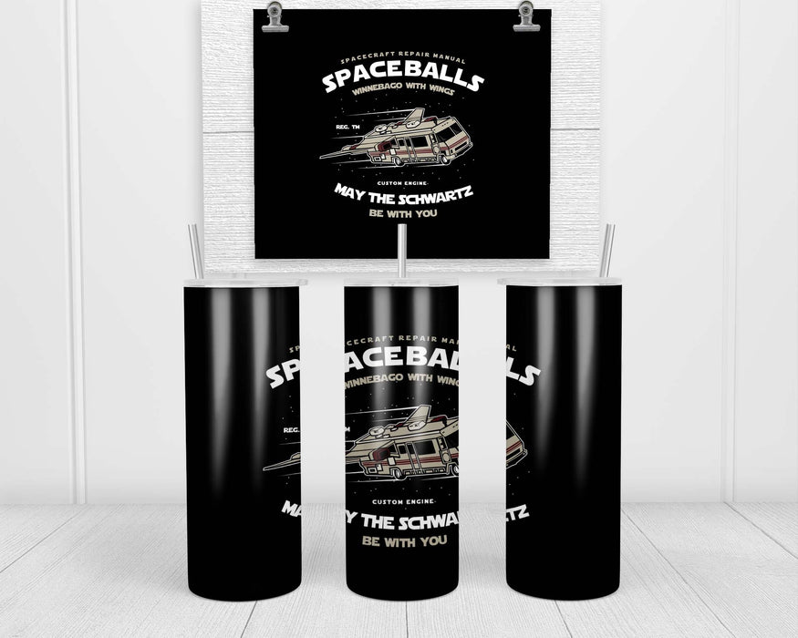 Space Balls Double Insulated Stainless Steel Tumbler