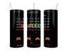Space Invaders Double Insulated Stainless Steel Tumbler