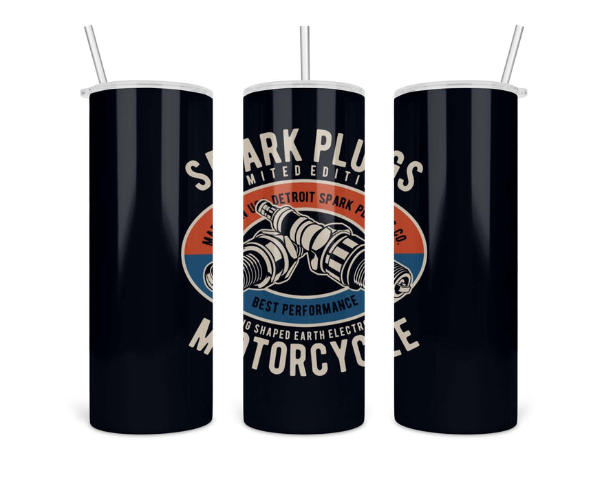 Spark Plugs Double Insulated Stainless Steel Tumbler