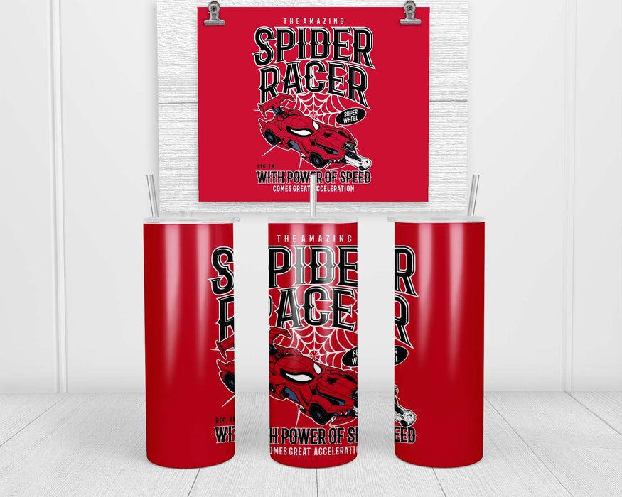 Spider Racer Double Insulated Stainless Steel Tumbler