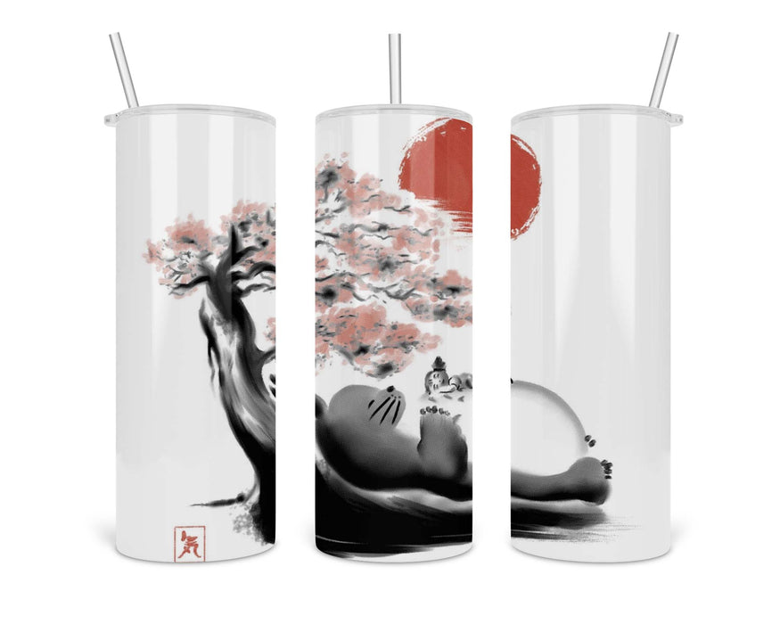 Spirit In The Forest Halftoned Double Insulated Stainless Steel Tumbler