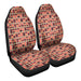 Spirited Away Pattern 4 Car Seat Covers - One size