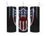 Sport Badge Double Insulated Stainless Steel Tumbler
