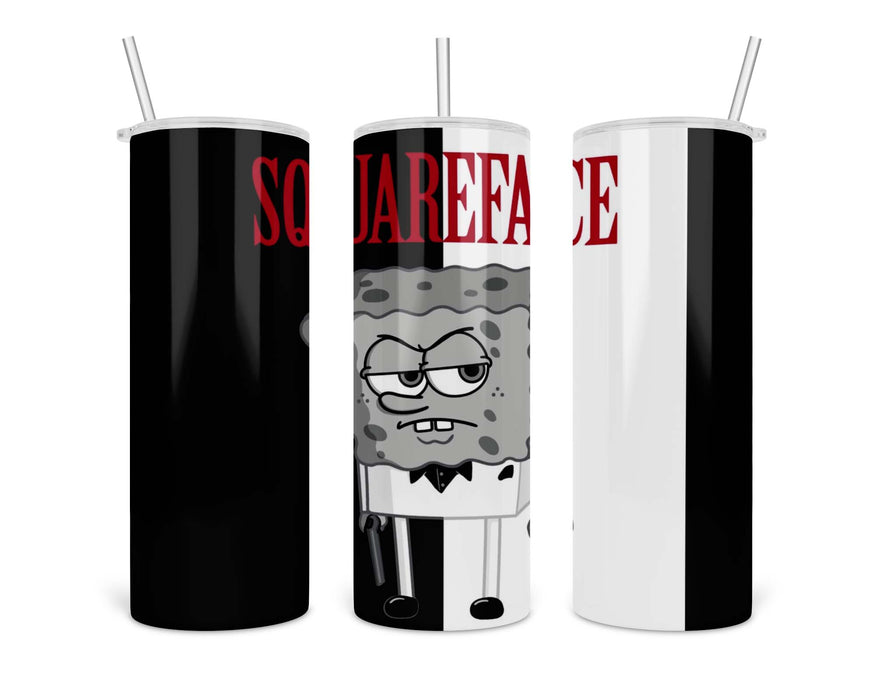 Squareface Double Insulated Stainless Steel Tumbler