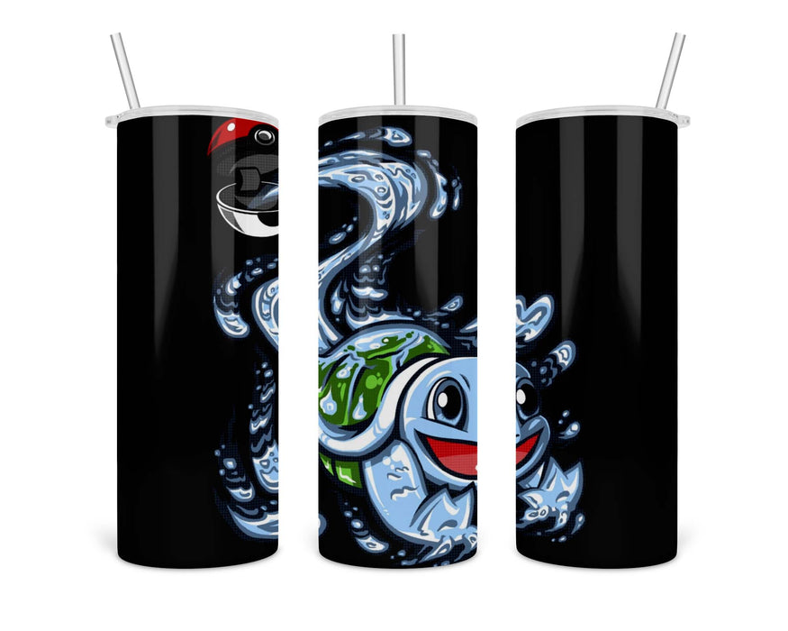 Squirtle Pokeball Double Insulated Stainless Steel Tumbler
