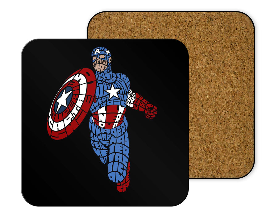 Star And Stripes Hero Coasters