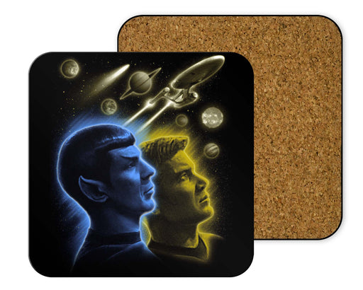 Star Trek Kirk Spock Coasters
